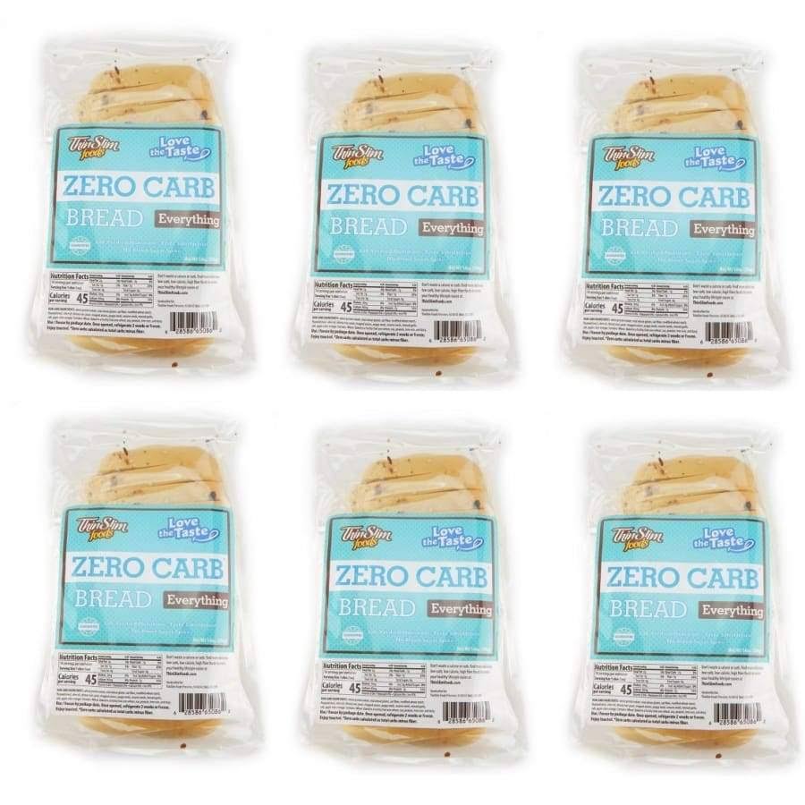 ThinSlim Foods Zero Carb Protein Bread - Everything
