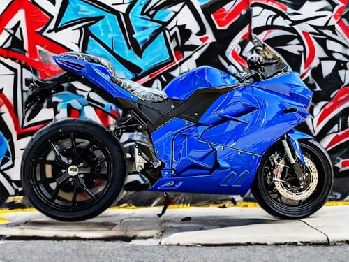 2025 Electric Sport Motorcycle with Automatic Transmission - Electric Power 40hp 72v Li-Ion 150mi Range