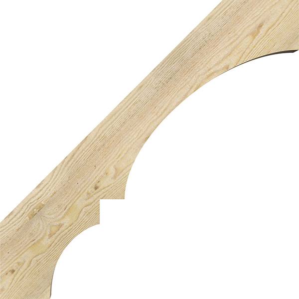 4x22W x 26x22D x 26x22H Balboa Rough Sawn Brace, Douglas Fir