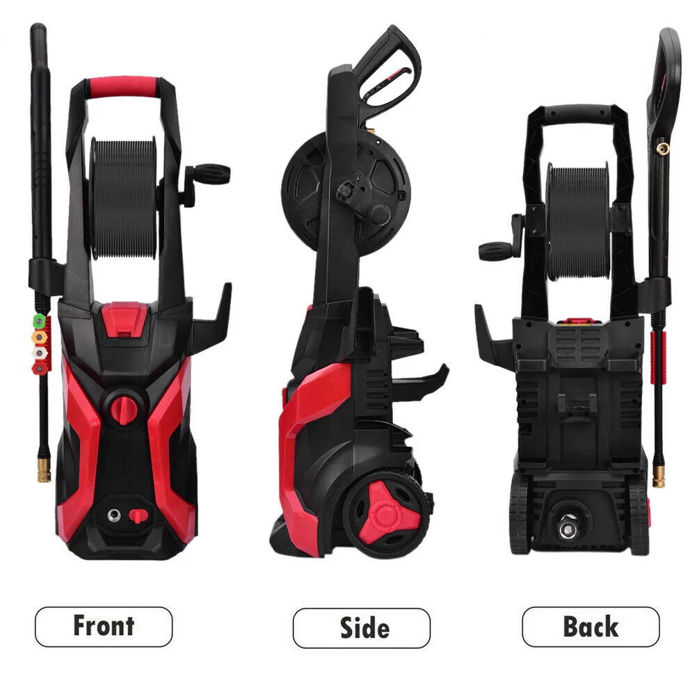 Datingday 3800PSI 2.6GPM Electric Pressure Washer Sprayer High Power Cleaner Machine - Curated Treasures Market