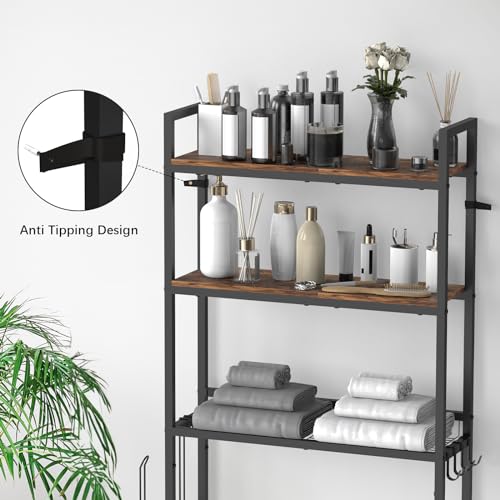 Over The Toilet Storage, Over Toilet Bathroom Organizer 3 Tier
