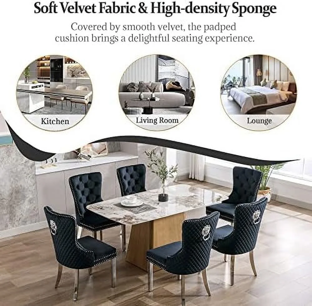 HOOMHIBIU Velvet Loveseat Settee  Nikki Collection Modern Dining Chair  Upholstered Contemporary Banquette Bench with Back  Button Tufted Comfy