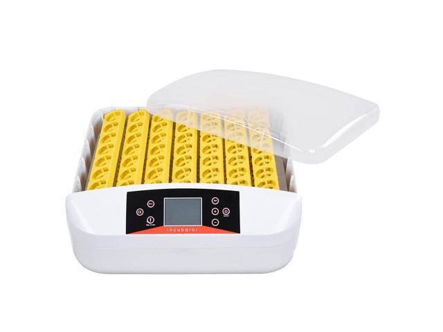 Yescom Digital 56 Egg Incubator Hatcher Temperature Control Automatic Turning with Built-in LED Candler