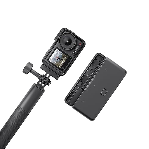 DJI Osmo Action 4 Road Cycling Combo - Bike Camera with 360° Wrist Strap for Cyclists, 1/1.3-Inch Sensor, Stunning Low-Light Imaging