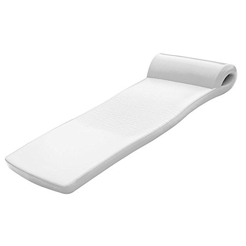 TRC Recreation White Ultimate Foam Pool Float, Made in USA