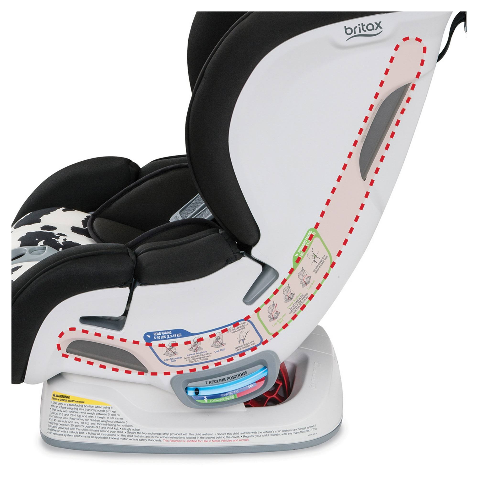 Britax Boulevard ClickTight Convertible Car SEAT, Poole