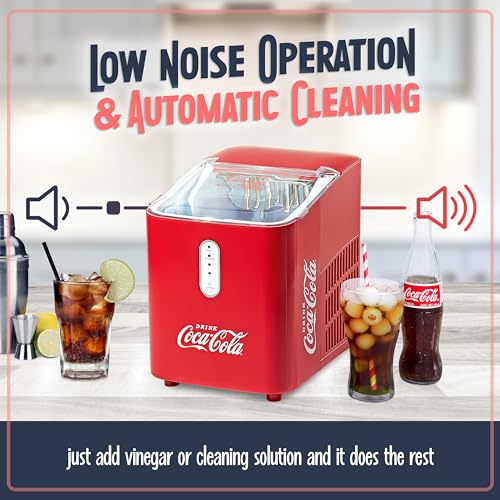 Igloo Electric Countertop Ice Maker Machine - Automatic and Portable - 33 Pounds in 24 Hours - Icecube Maker - Plastic Scoop and Basket