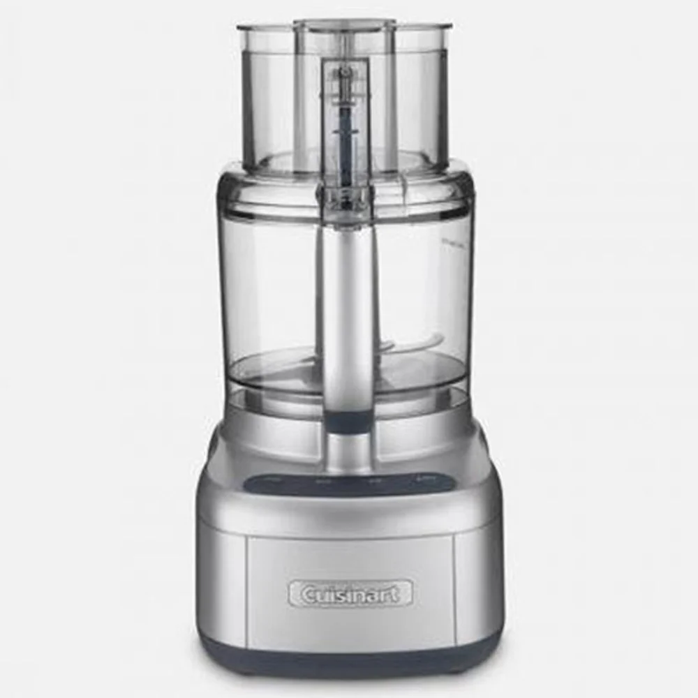 Cuisinart FP-11SV Elemental 11 Cup Food Processor, Silver Bundle with Deco Chef Gourmet 12 Piece Stainless Steel Knife Set with Storage Block