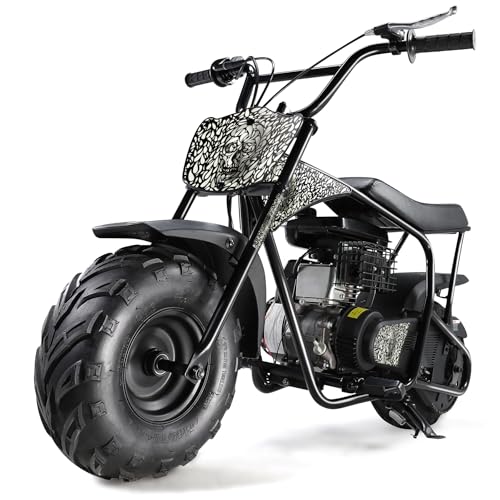 Oryxearth Mini Dirt Bike for Kids, 105CC 4-Stroke Kid Gas Powered Off-Road Pocket Pit Trail Motorcycle W/EPA Approved
