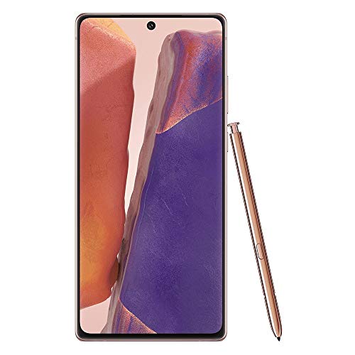 Samsung Galaxy Note 20 5G (128GB, 8GB) 6.7" AMOLED+, Snapdragon 865, Global 5G VoLTE (Fully Unlocked for AT&T, Verizon, Sprint