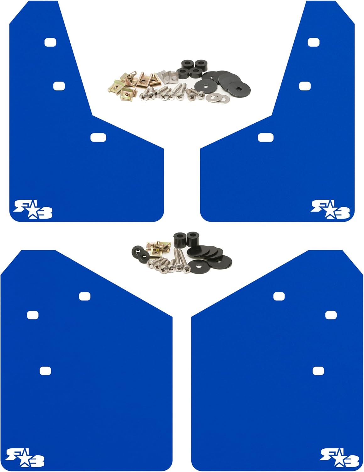 RokBlokz Mud Flaps for 2013-2017 Subaru XV Crosstrek - Multiple Colors Available - Mud Guards are Custom Cut and Fit