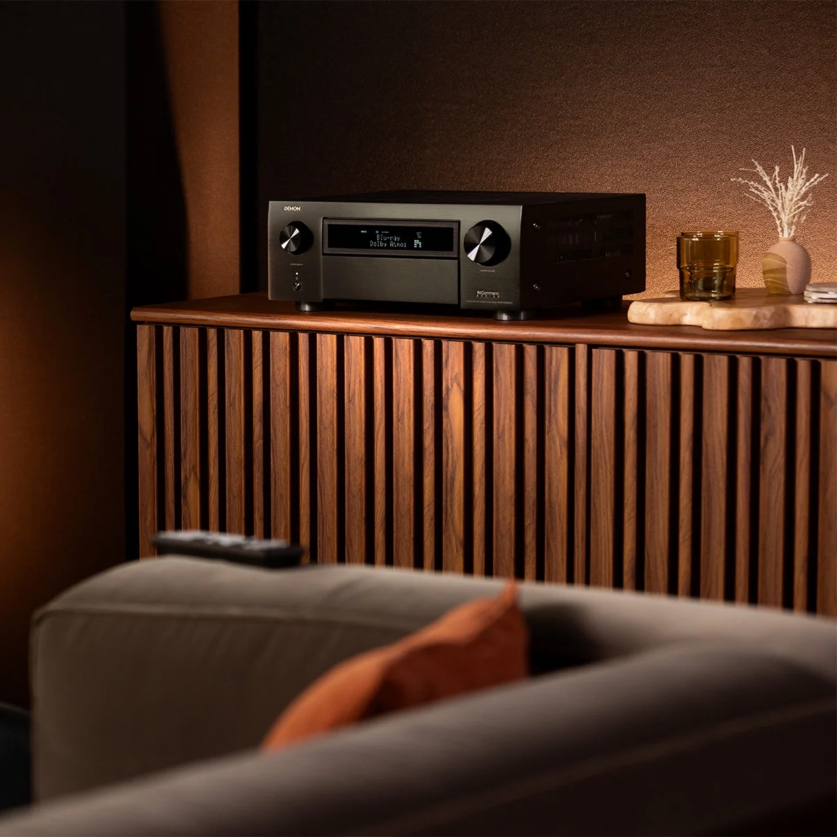 Denon AVR-X6800H 11.4 Channel 8K Home Theater Receiver with Dolby Atmos/DTS:X and HEOS Built-In