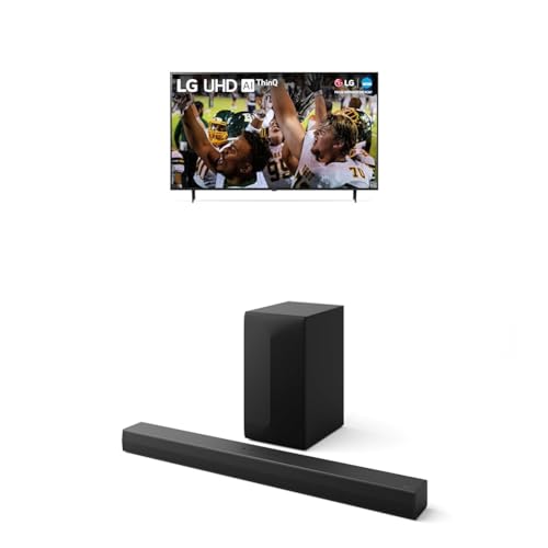 LG 65-Inch Class UR9000 Series Alexa Built-in 4K Smart TV (3840 x 2160),Bluetooth, Wi-Fi, USB, Ethernet, HDMI 60Hz Refresh Rate, AI-Powered 4K