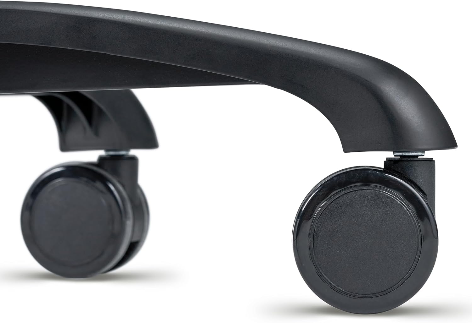 Master Massage Berkeley Ergonomic Split Style Saddle Stool in Black with Black Aluminum Base