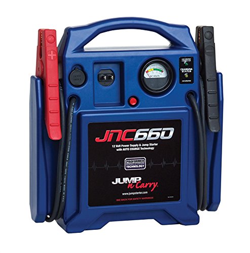 Clore Automotive Jump-N-Carry JNC660 1700 Peak Amp 12 Volt Jump Starter , Blue