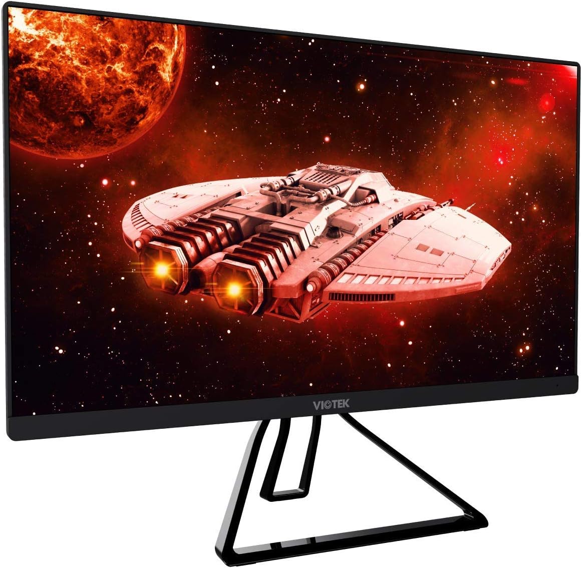 VIOTEK GFV22CB Ultra-Compact 22-Inch 144Hz Gaming Monitor | 1080P Full-HD 5ms | G-Sync-Compatible FreeSync FPS/RTS | 2X HDMI 3.5mm DP |