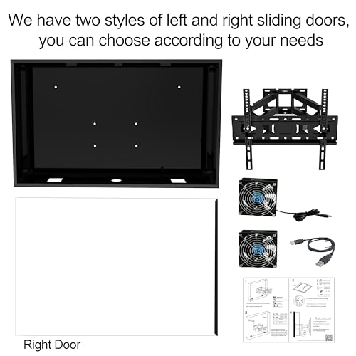 Acrtmatic Outdoor TV Enclosure for43-65 Screens