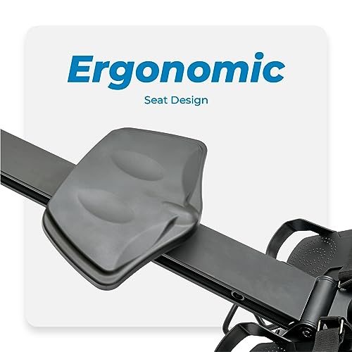 Echelon Row Series – Foldable Rowing Machine for Full-Body, Low-Impact Workouts with 22” Rotating HD Screen, Built-In Soundbar