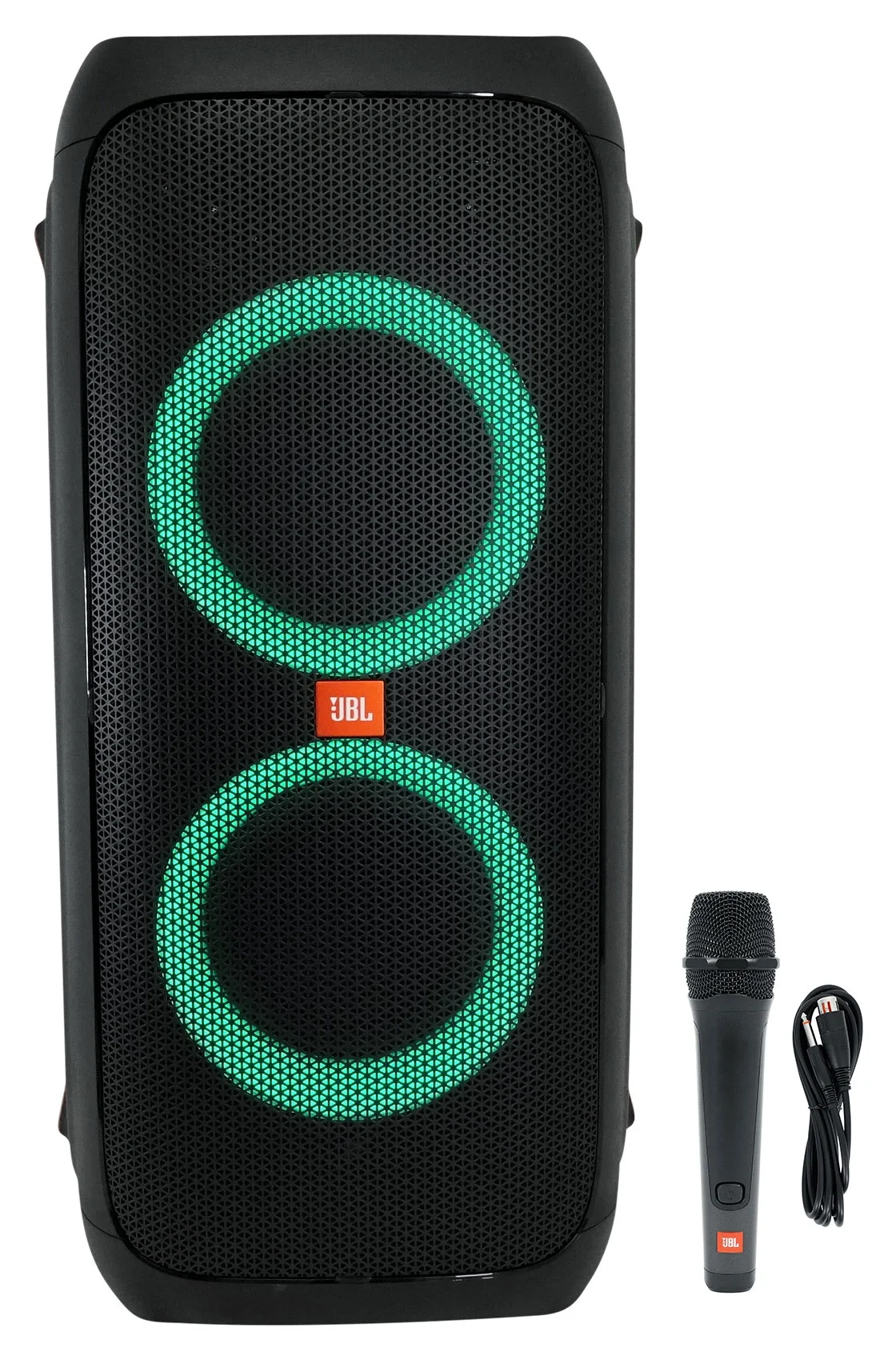 JBL Partybox 310 Portable Rechargeable Bluetooth RGB LED Party Box Speaker+Mic - Radiant Selections