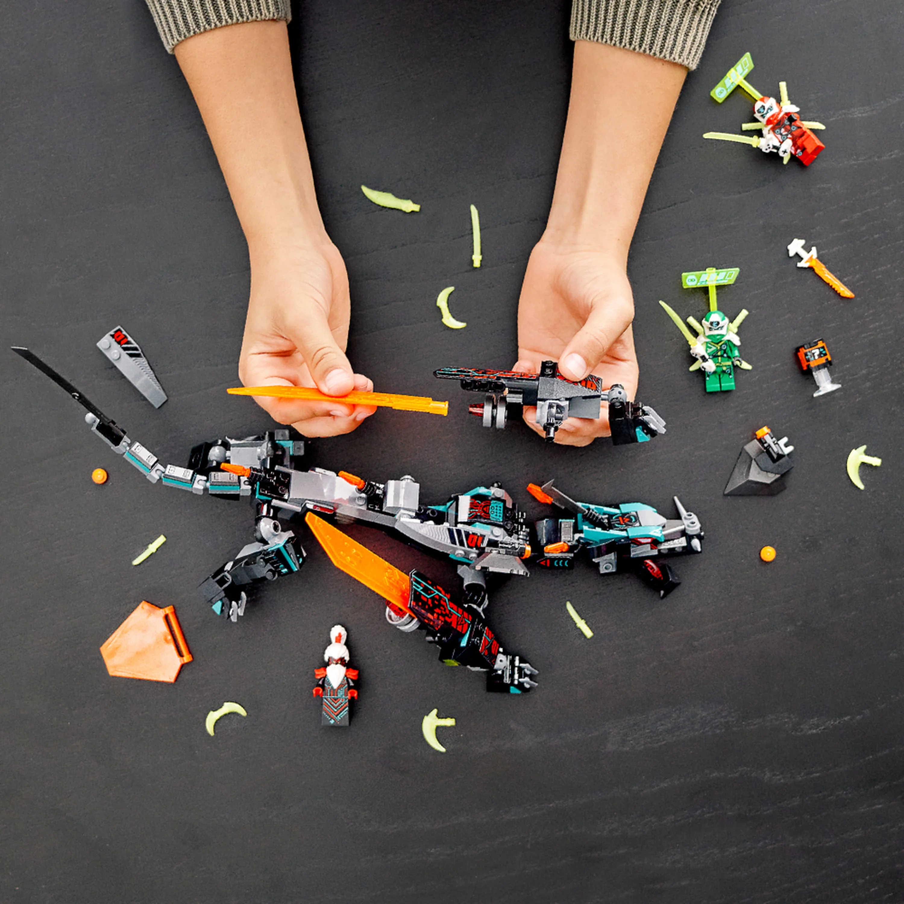 LEGO NINJAGO Empire Dragon 71713 Ninja Hero Building Toy Ages 8 and up (286 Pieces)