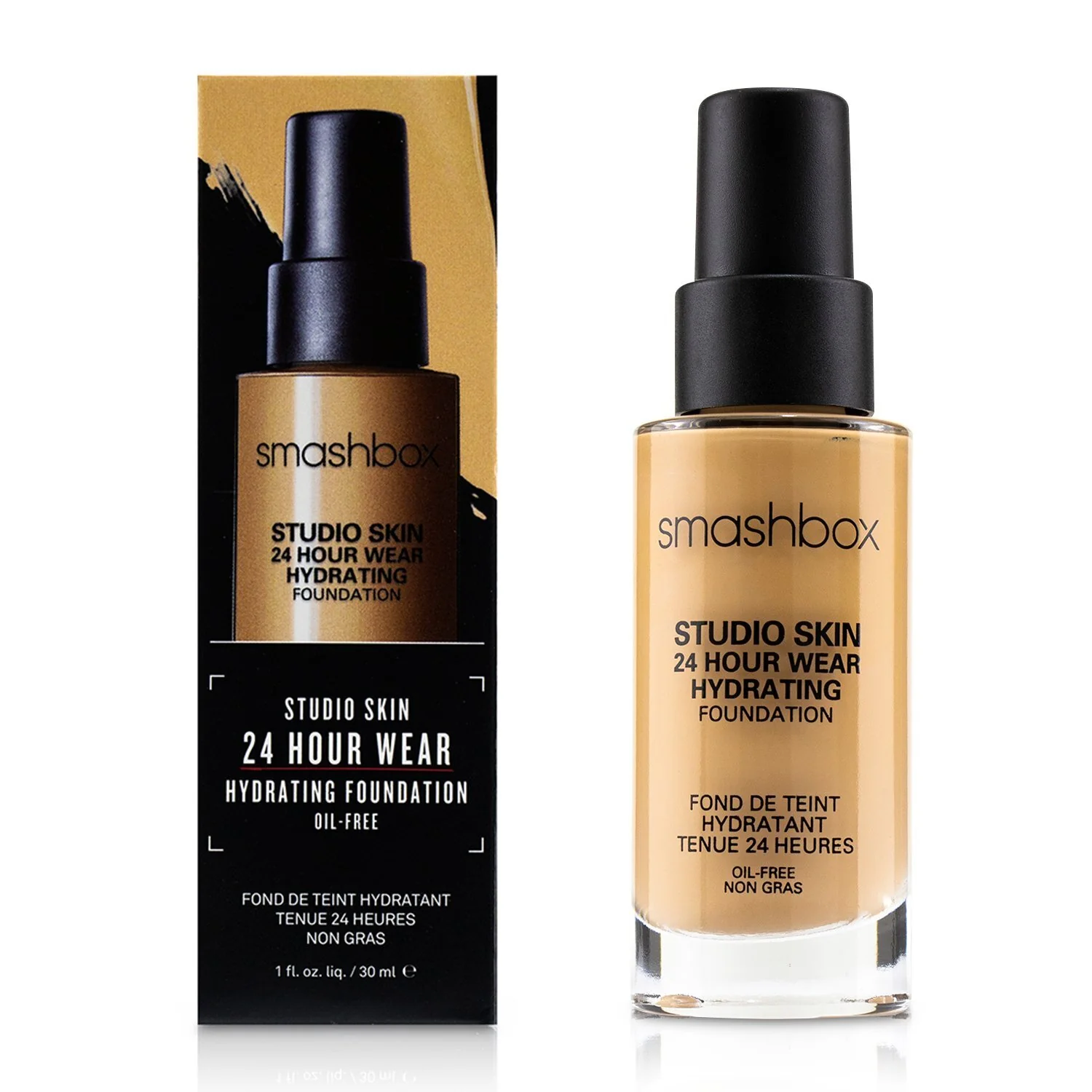 Smashbox Studio Skin 24 Hour Wear Hydrating Foundation - # 1.1 (Fair Light With Neutral Undertone)  30ml/1oz