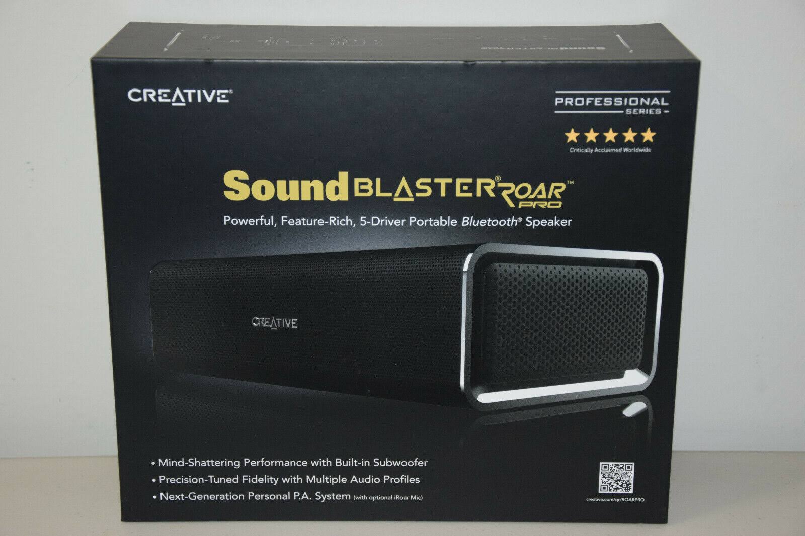 Creative Labs Sound Blaster Roar Pro Bluetooth Wireless Speaker