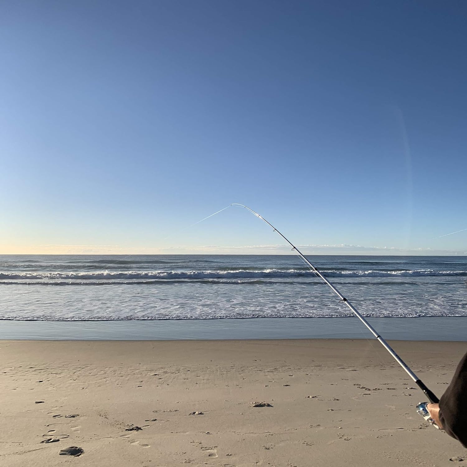 Telescopic Fishing Rod, Lightweight Carbon Fiber - Collapsible Freshwater and Saltwater Fishing Pole for Travel, Boating Trips - Durable