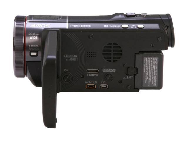Panasonic HC-X900MK Black Full HD Flash Memory Camcorder