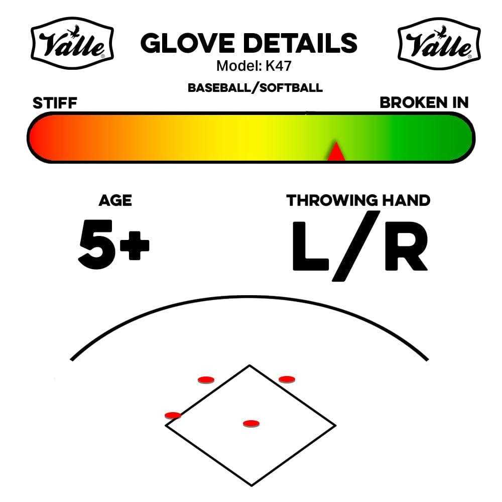 Valle Eagle 7 Infield Training Glove - Sports Supplies Online Store