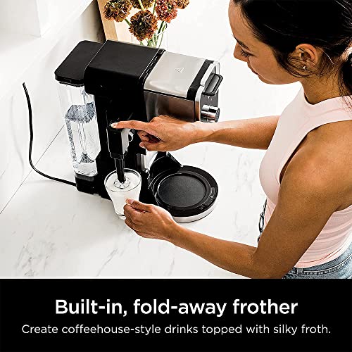 Ninja DualBrew Pro Specialty 12-Cup Drip Coffee Maker (Renewed) Bundle with Premium 2 YR CPS Enhanced Protection Pack