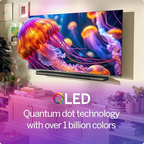 VIZIO 50-inch Quantum Pro 4K 120Hz QLED HDR10+ Smart TV with Dolby Vision, Active Full Array, 240Hz @ 1080p PC Gaming, WiFi 6E, Apple AirPlay