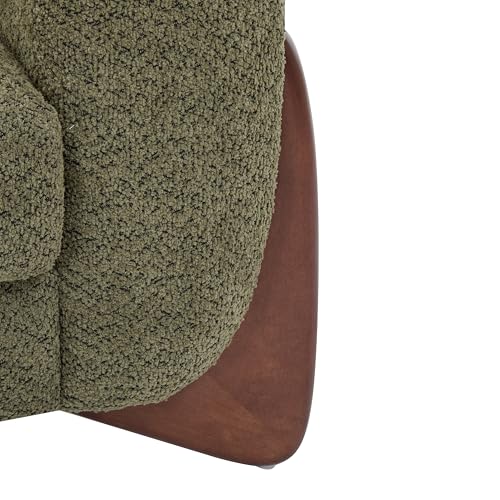 Christopher Knight Home Almab 82 Inches Sofa Couch, Cozy Boucle Upholstered 3-Seater Sofa, Wood Frame Couch, Comfy Couches for Living Room and Office