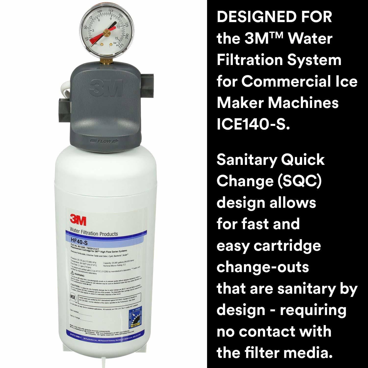 Replacement Filter Cartridge, 3M Water Filtration Products, HF40-S