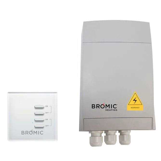 Bromic Heating BH3130010-1 On/Off Switch for Smart-Heat Electric and Gas Heaters with Wireless Remote