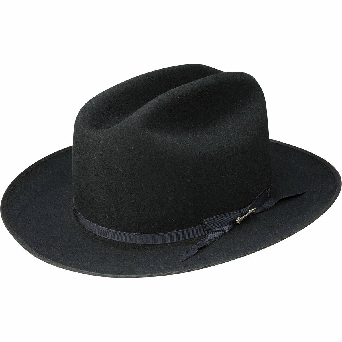 Stetson Open Road Royal Deluxe Hat Black, 7 1/8 - Avayadevconnect