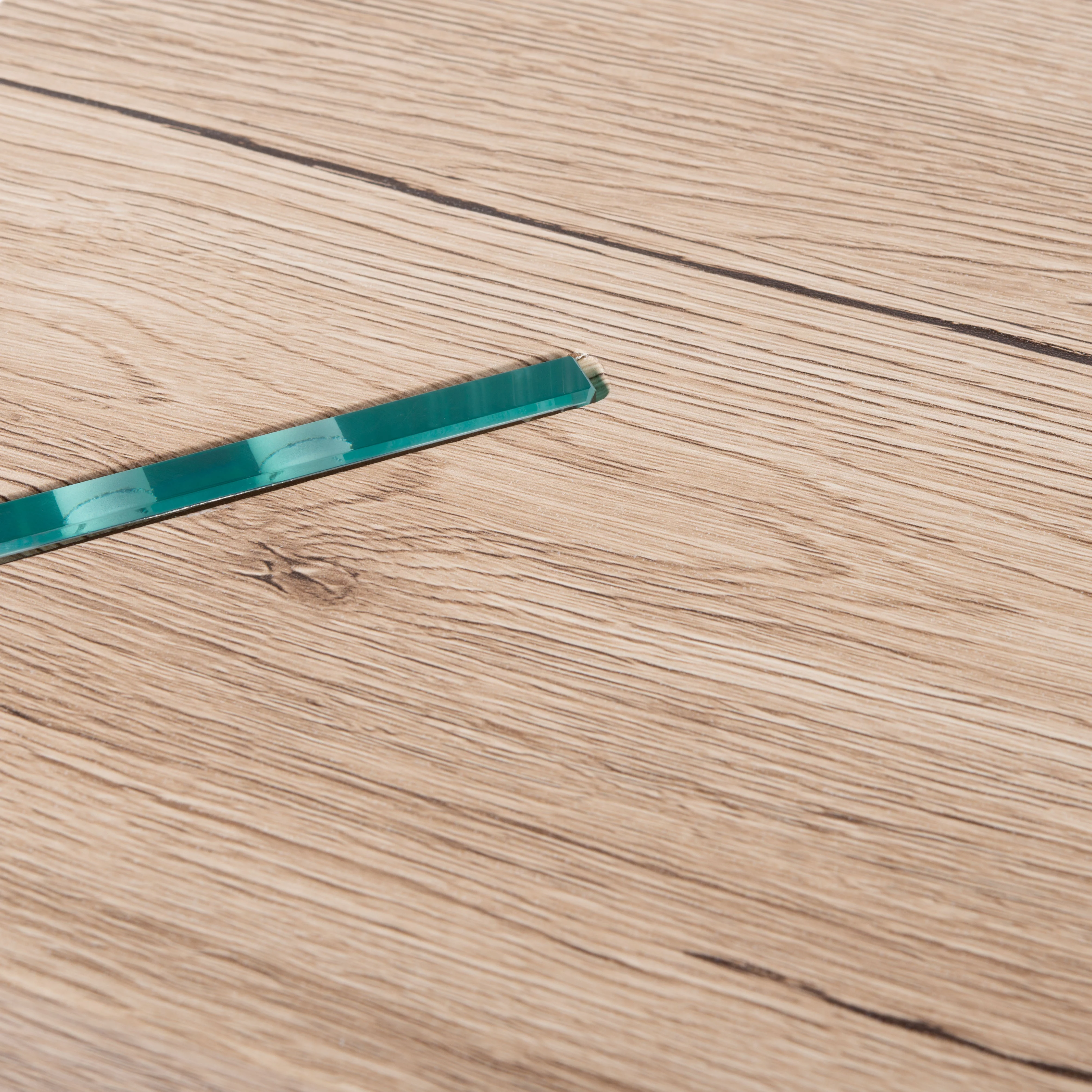 SAFAVIEH Katelyn Rect. Contemporary Glass Leg Coffee Table, Natural