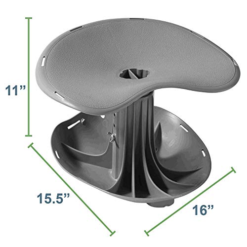 Original Garden Rocker Comfort Seat with Height Adjustable Contoured Comfort Seat and Patented Rocking Base Gardening Stool | Made in USA | Model