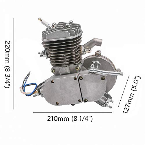 Upgraded Complete 2-Stroke 80cc Motorized Bike Bicycle Cycle Petrol Gas Motor Engine Kit