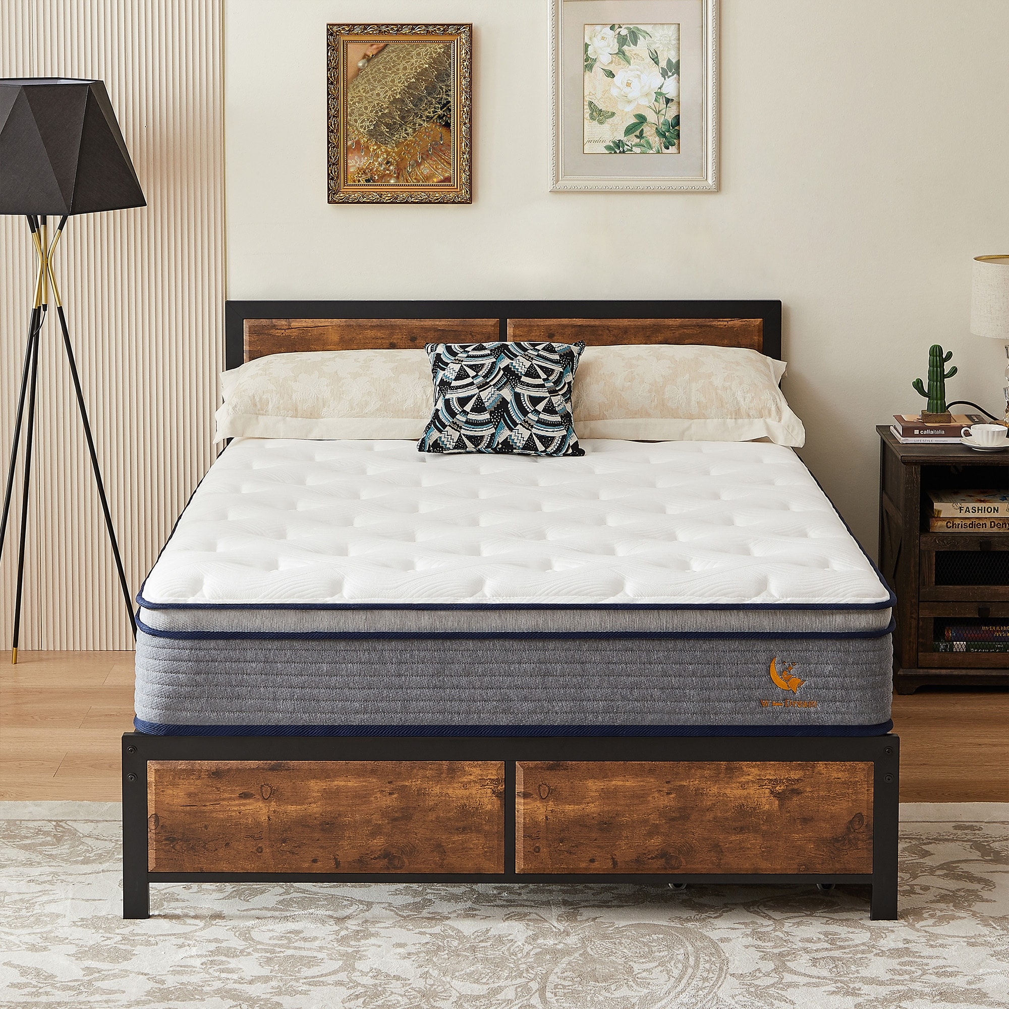 12"  Medium Firm  Innerspring Mattress Queen