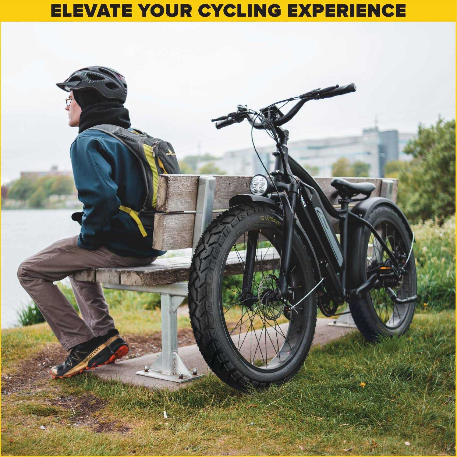 ULTRAVERSE 20x4 E-Bike Fat Tire Robust, High-Performance 20inch Fat Tire for MTB and Ebikes - Sports Supplies Online Store
