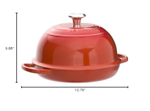 Le Creuset Enameled Cast Iron Bread Oven, Cerise