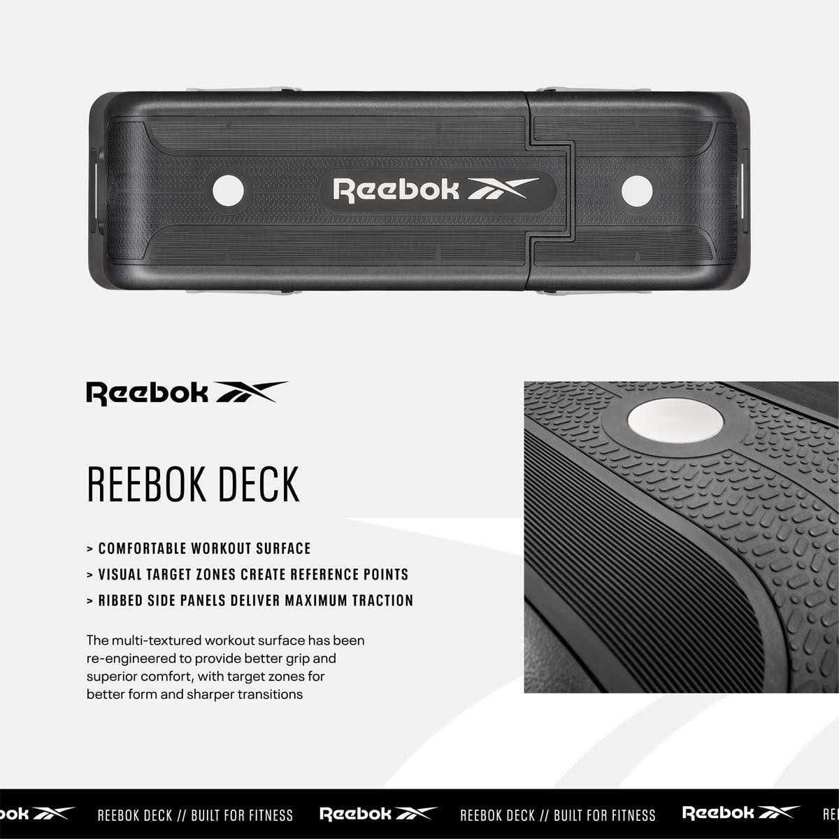 Reebok Fitness Multipurpose Aerobic and Strength Training Workout Deck - Sports Supplies Online Store