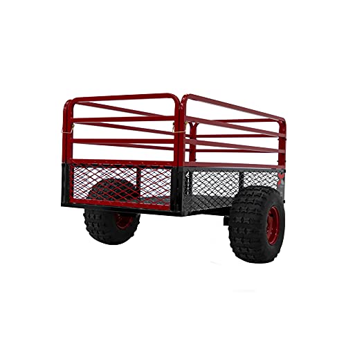 YUTRAX® HC1750 Trailer, Heavy-Duty Trailer, 1750 lb. Load Capacity, Heavy-Duty Steel Construction, Haul 28 Cub Feet, Minimal Assembly