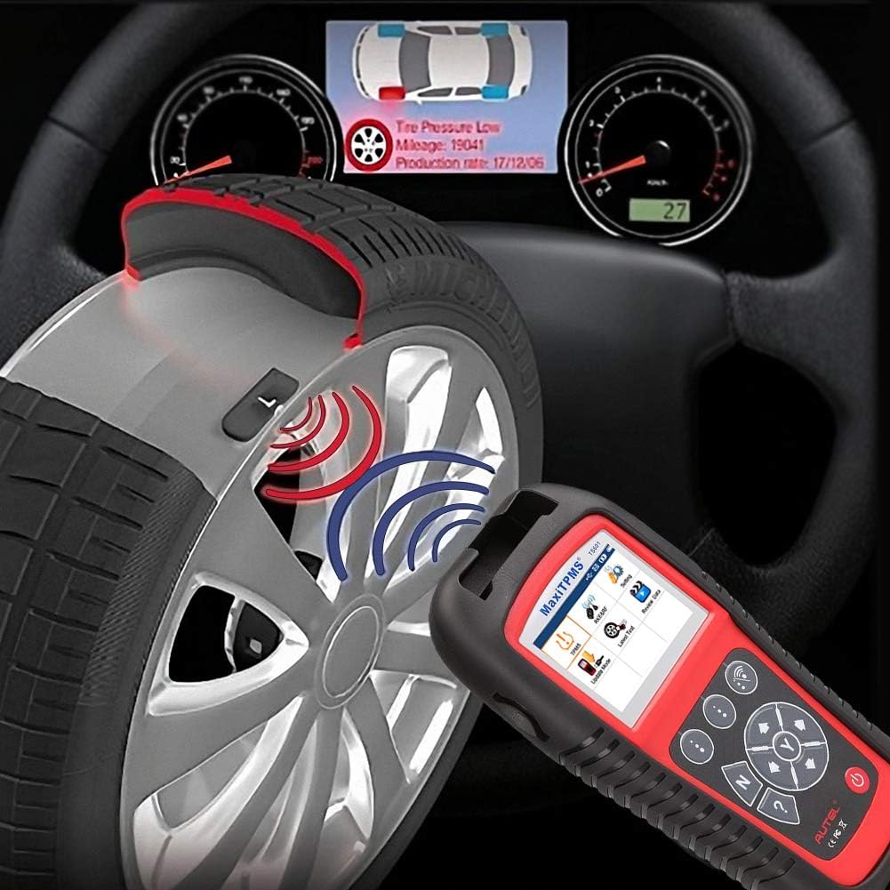 Autel MaxiTPMS TS601 Professional TPMS Service Programming Tool & Tire Pressure Monitor System Diagnostic Tool with ODB II Function