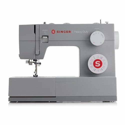 SINGER Heavy Duty 4432 High Speed Black Sewing Machine with Accessory Kit | Strong Motor with Enhanced Piercing Power, 110 Stitch Applications