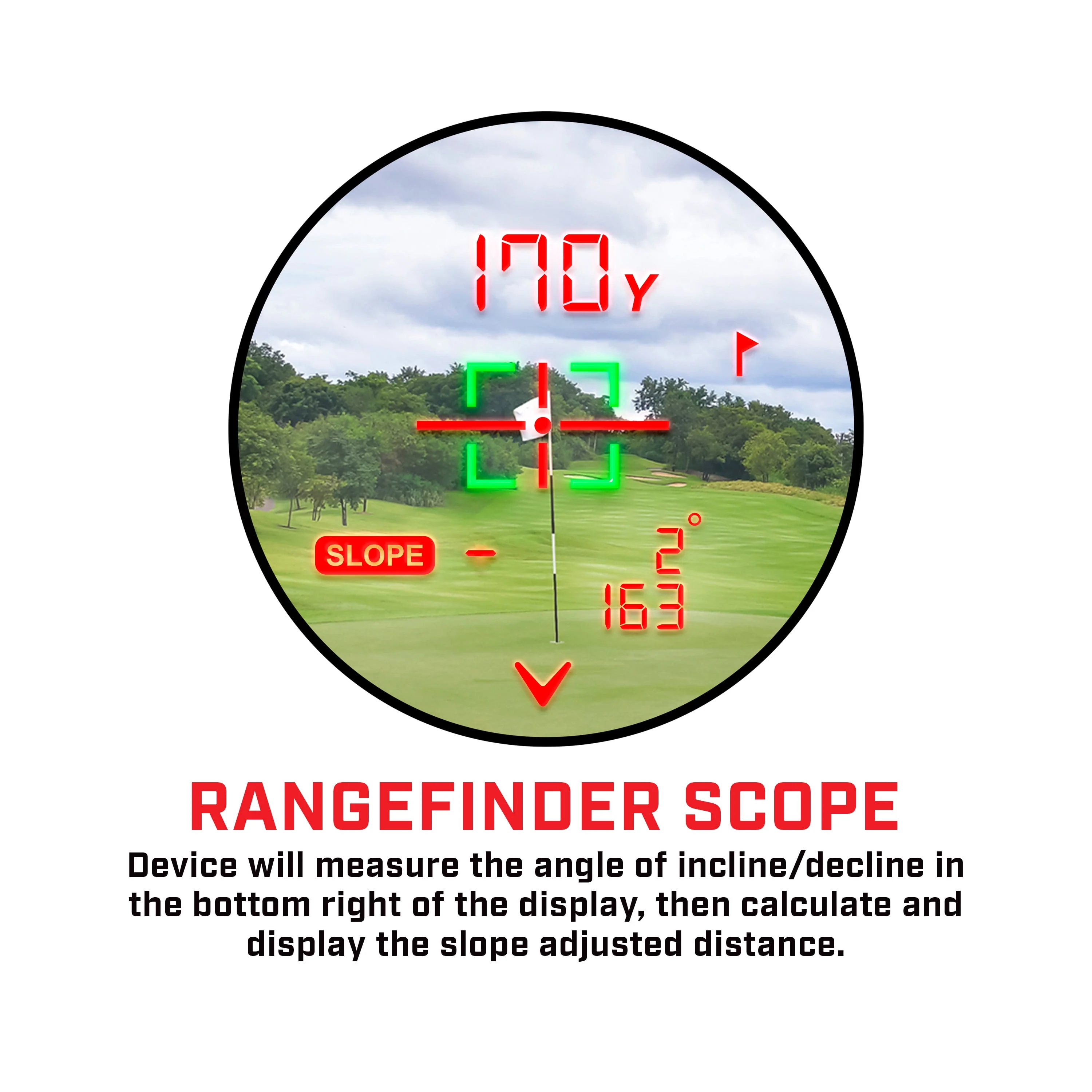 Callaway Pro XS Slope Golf Laser Rangefinder