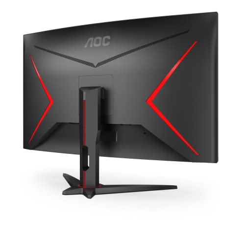 AOC C27G2Z 27" Curved Frameless Ultra-Fast Gaming Monitor, FHD 1080p, 0.5ms 240Hz, FreeSync, 2x HDMI 2.0, 1x Display Port, Height Adjustable