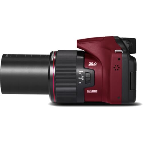 Minolta Pro Shot 20MP Digital Camera – 67x Optical Zoom, Full 1080p HD Video, Optical Image Stabilization, Wi-Fi, 3-inch Articulating LCD Screen