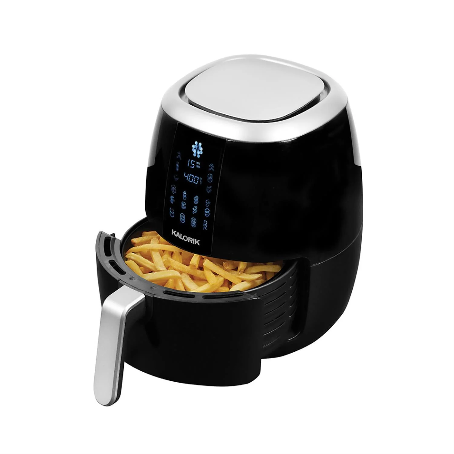 Kalorik 3.2 Quart Touchscreen Digital Air Fryer, Black