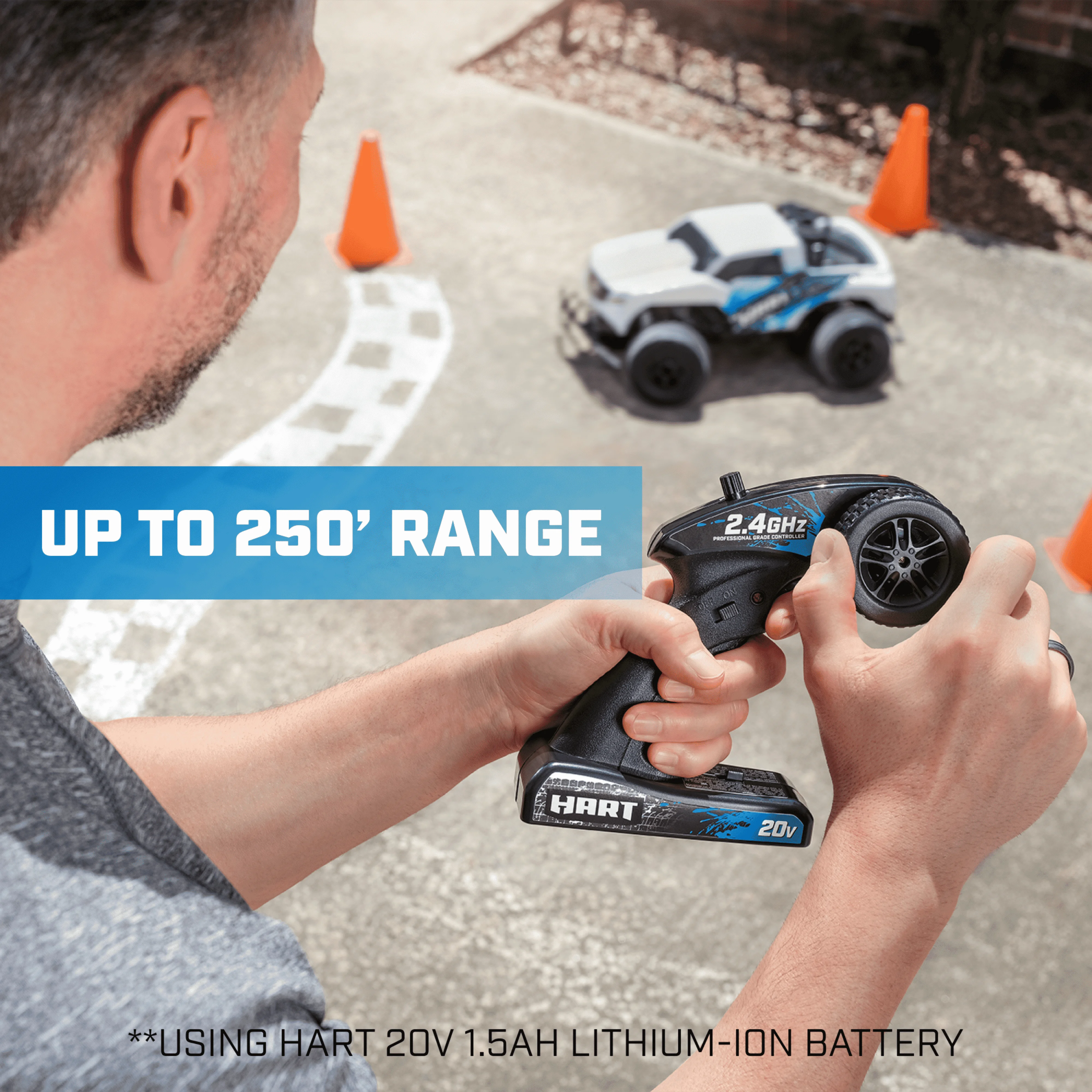 HART 20-Volt RC Truck (Battery Not Included)